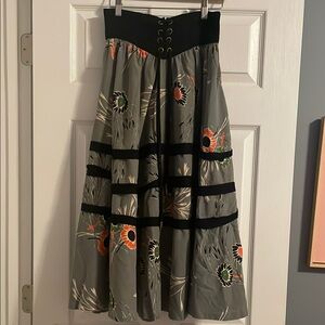 Vintage A line swing skirt
West side story